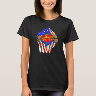 Camiseta Trabalho Herói Especialista de Superimportação