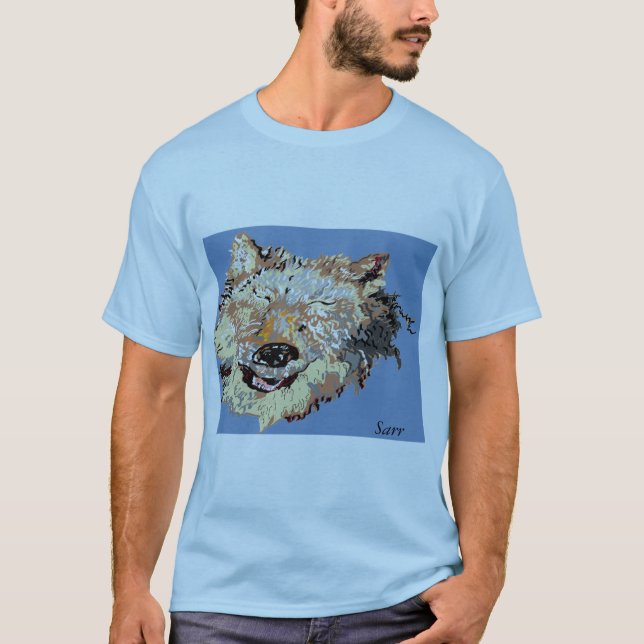 Camiseta Trabalho/Impressões originais de arte por Sarr (Frente)