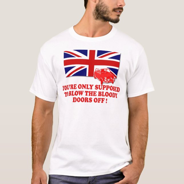 Camiseta Trabalho italiano 1969 de Union Jack (Frente)