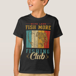 Camiseta Trabalho Menos Pesca Mais Clube