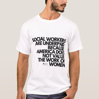 Camiseta Trabalho social de valor
