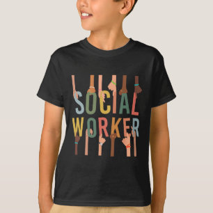 Camiseta Trabalho Social Engraçado Vida do Trabalhador Soci