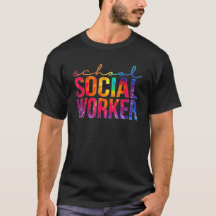 Camiseta Trabalho Social Escolar Apreciação De Coração Para