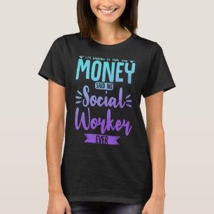 Camiseta Trabalho Social Escolar Mês Aquarela Eu Estou Faze