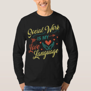 Camiseta Trabalho Social Escolar Mês Mês Trabalho Social É