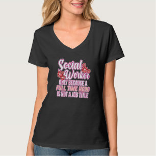 Camiseta Trabalho Social Herói do Tempo de Cheio do Trabalh