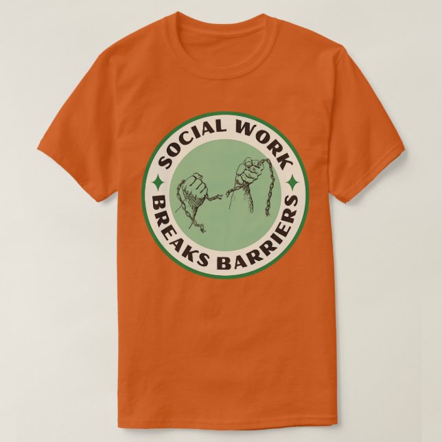 Camiseta Trabalho Social Quebra Barreiras (Frente do Design)