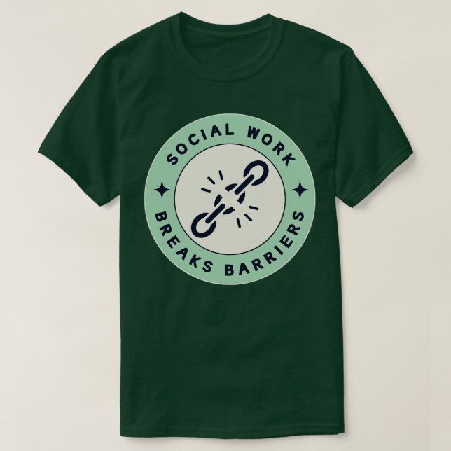 Camiseta Trabalho Social Quebra Barreiras 2 (Frente do Design)