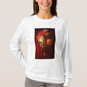 Camiseta Trabalho zombado por sua esposa