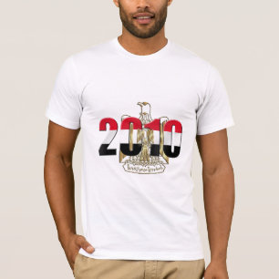 Camiseta Trabalhos de arte 2010 do emblema do logotipo da