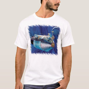 Camiseta Trabalhos de arte do módulo de serviço de comand