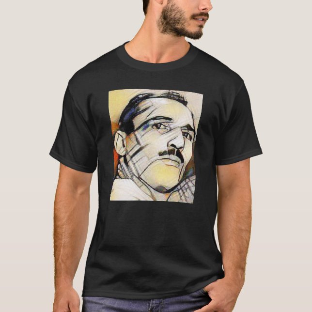 Camiseta Trabalhos de arte Shirrt de Helio Gracie (Frente)