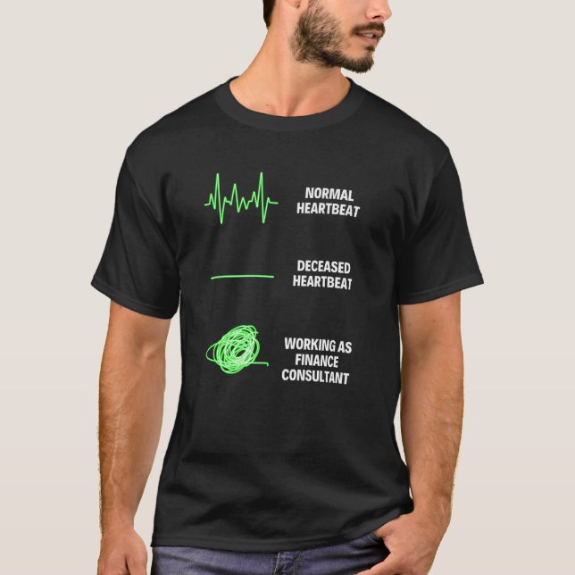 Camiseta Trabalhos de Business Finance do Consultor Finance (Frente)
