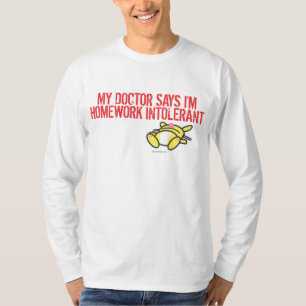 Camiseta Trabalhos de casa Intollerant