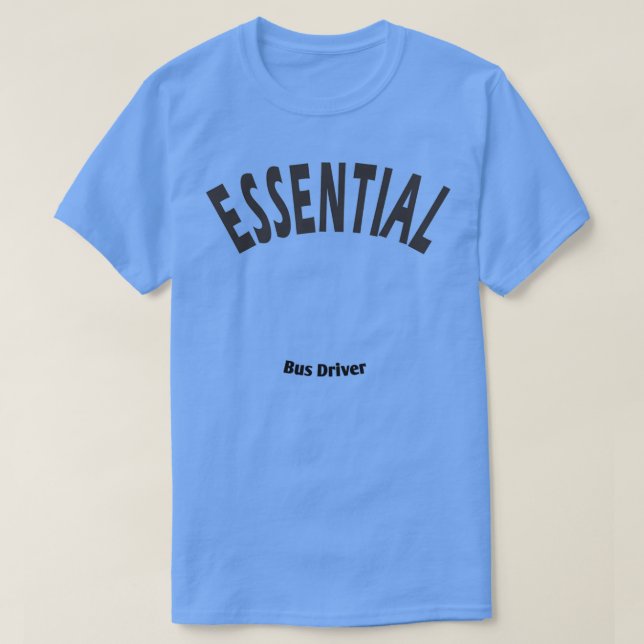 Camiseta Trabalhos de driver de barramento (Frente do Design)