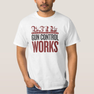 Camiseta Trabalhos do controlo de armas