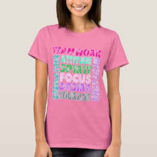 Camiseta Trabalhos em equipe de VolleyChick