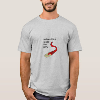Camiseta Trabalhos em rede (luz)