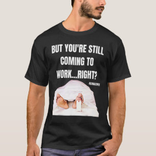 Camiseta Trabalhou para Mães engraçadas de RH do Funcionári