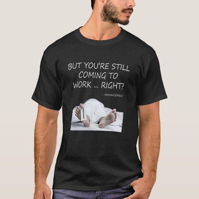 Camiseta Trabalhou para Mães engraçadas de RH do Funcionári (Frente)
