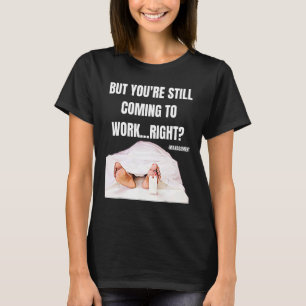 Camiseta Trabalhou para Mães engraçadas de RH do Funcionári