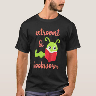Camiseta Traça Extrovertido - Leitura de Livros Divertida 2