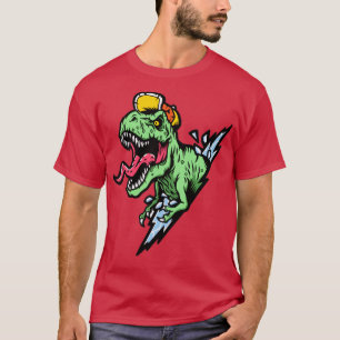 Camiseta Traçado TRex por meio