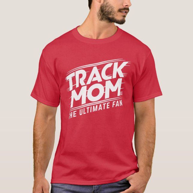 Camiseta Track Momhe Ultimate Fanrack and Field Mom (Frente)