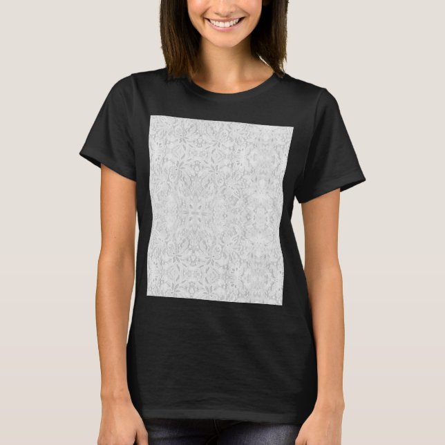 Camiseta Traço branco de queda (Frente)