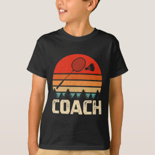 Camiseta Traço De Badminton Do Carro De Badminton Gif