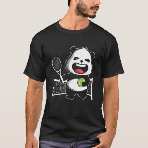 Camiseta Traço de mão traseira do jogador de Tênis do ur