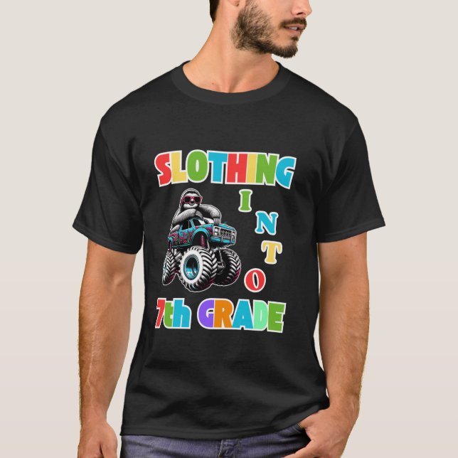 Camiseta Traço Em 7, Monstro De Lama, De Volta A T (Frente)
