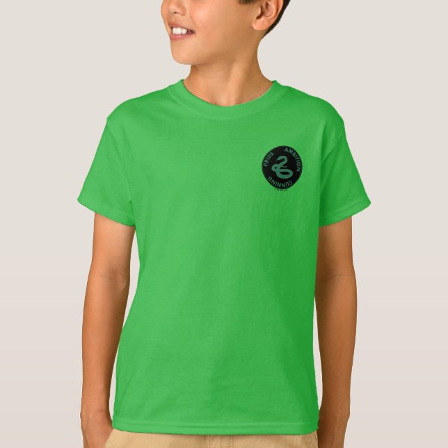 Camiseta Traços da Casa SLYTHERIN™ Harry Potter Gráfico (Frente)
