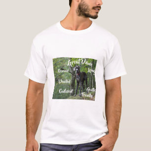 Camiseta Traços de Cachorro Grande