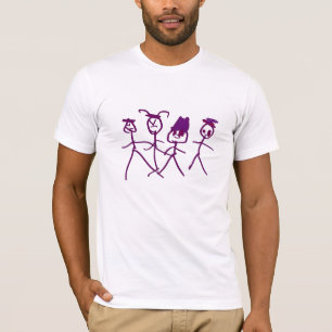 Camiseta Traços de Família - Ilustração Infantil