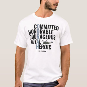 Camiseta Traços de um Fuzileiro Naval