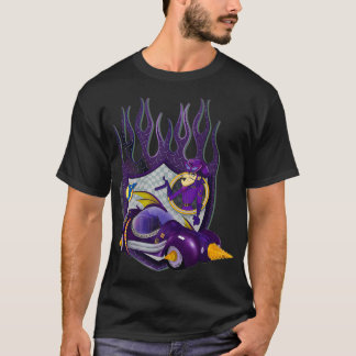 Camiseta Traços de Wackers Dick Dastardly Máquina Premium