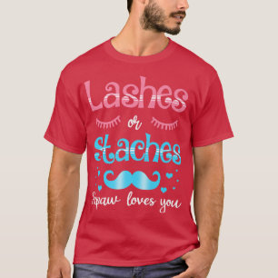 Camiseta Traços Ou Pancas Papaw Te Ama A Revelação De Gêner