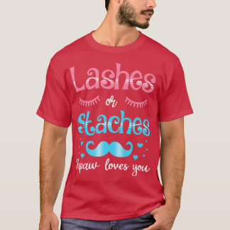 Camiseta Traços Ou Pancas Papaw Te Ama A Revelação De Gêner