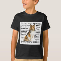 Camiseta Traços Sheltie