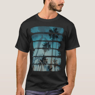 Camiseta Traços Tropicais De Pincel