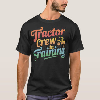 Camiseta Tractor Crew Farmer Agriculture Farming Farm