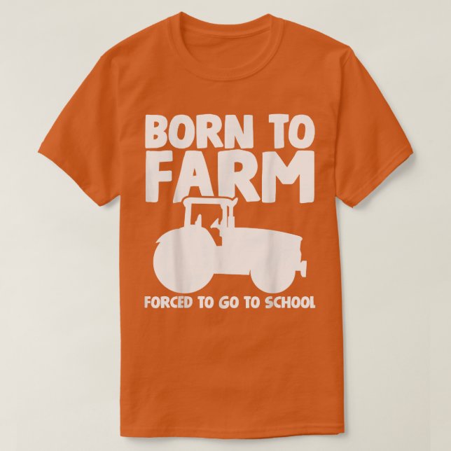 Camiseta Tractor Farm Farmer Farming  (Frente do Design)