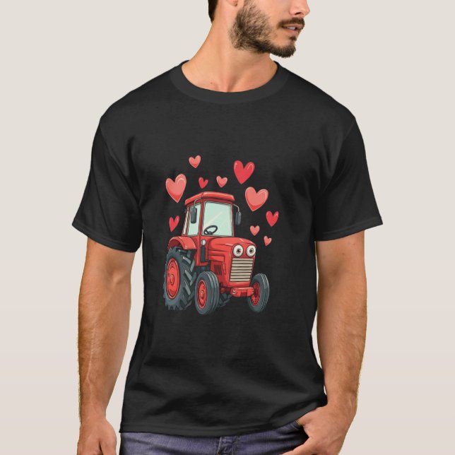 Camiseta Tractor Heart Love (Frente)
