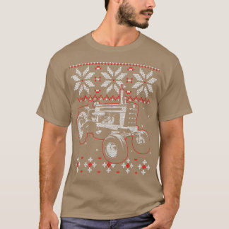 Camiseta Tractor Lover Ugly Christmas Sweater, Farmer Farmi