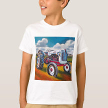 Tractor Painting - Gift for Tractor Enthusiasts