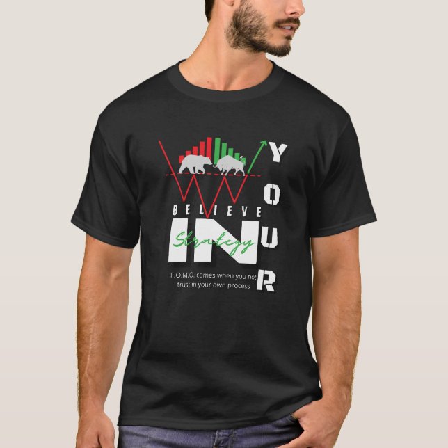 Camiseta Trade Motivation | Bullish | Pattern (Frente)