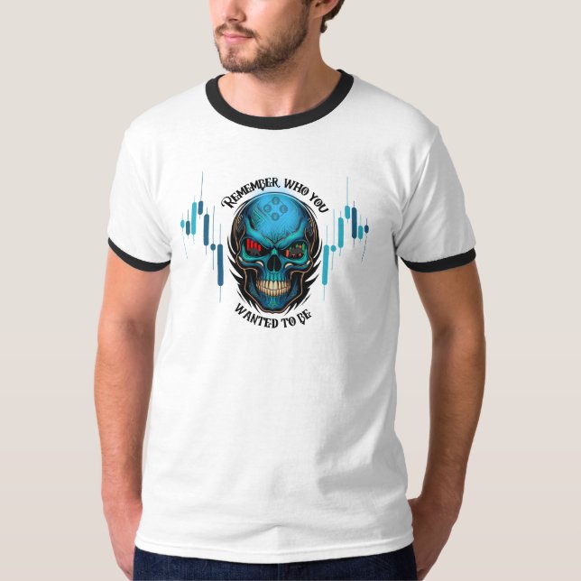 Camiseta Trade Motivation | Skull | Remember  (Frente)