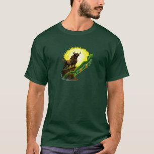 Camiseta Trader de Amanhecer de Mercado de Ações e