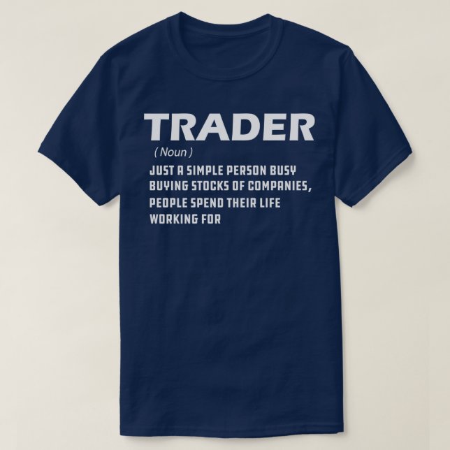Camiseta Trader Definition 2 (Frente do Design)